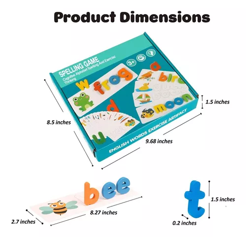 Miniatura 4 de JUEGO EN MADERA ALFABETO DELETREO
